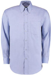 Kustom Kit Férfi hosszú ujjú Ing Kustom Kit Classic Fit Premium Oxford Shirt S, Világos kék