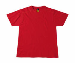 B and C Uniszex rövid ujjú póló munkaruha B and C Perfect Pro Workwear T-Shirt 3XL, Piros