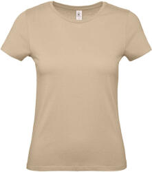 B and C Csomag akciós póló (minimum 5 db) Női rövid ujjú póló B&C #E150 /women T-Shirt -L, Homokbarna