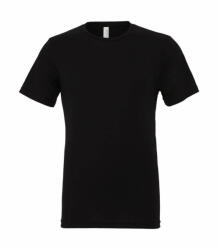 Bella Canvas Uniszex rövid ujjú póló Bella Canvas Unisex Triblend Short Sleeve Tee 2XL, Egyszerű Fekete Triblend