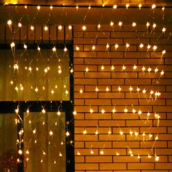  Коледна led мрежа 1, 60 х 1, 40м. , жълта lw20