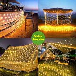  Външна 240 led мрежа 290 х 65 см. топло бяло ip44 К23