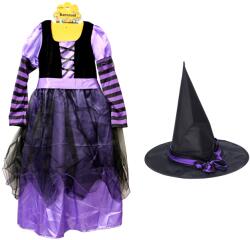 WIKY Set de carnaval - vrăjitoare mov (WKW026079) Costum bal mascat copii