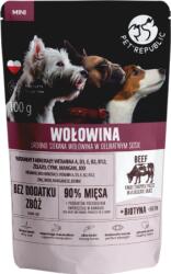 Pet Republic PetRepublic finomra vágott darabok finom mártásban - marhahús 100g kutyáknak