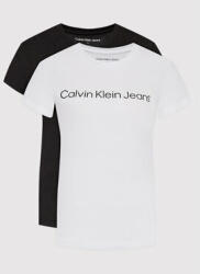 Calvin Klein Jeans Set 2 tricouri J20J220161 Colorat Slim Fit