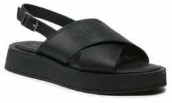 Calvin Klein Sandale Flatform Sandal Hf HW0HW01139 Negru