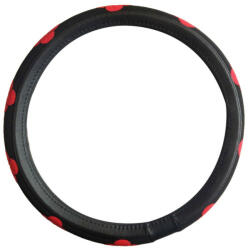 H-Drive Európa Kormányvédő, fekete, piros mintával, 36 - 38 cm (TH38468) - olaj