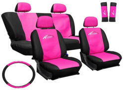 H-Drive Európa Univerzális üléshuzat készlet UL-AG23001P, pink-fekete (AG23001P)