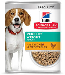 Hill's Hill's SP Canine Adult Perfect Weight Chicken and Vegetables 363 g (conserva)