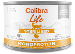 Calibra Cat Life can Sterilised Turkey 200 g