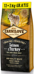 CARNILOVE Salmon and Turkey for Large Breed Adult 12 plus 2 kg