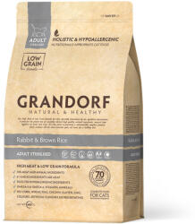 Grandorf GD-Cat - Rabbit & Brown Rice - Adult Sterilized - 400 g