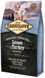 CARNILOVE Salmon and Turkey for Puppies 4 kg