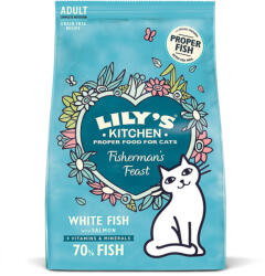 Lily's Kitchen Adult Fabulous Fish and Healthy Herbs Dry Complete Cat Food 2 kg