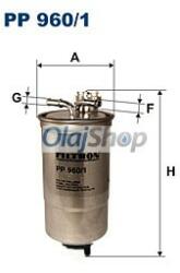 FILTRON Üzemanyagszűrő (PP 960/1) (PP960/1)