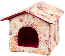 Animal Garden Home Fido Culcus Casuta Burete Marimea 2 (45x40x40 cm) Rosu - shop4pet - 166,26 RON