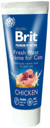 Brit Premium By Nature Cat Chicken Fresh Meat Creme 75 g