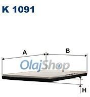FILTRON Utastérszűrő (K 1091) (K1091)