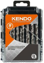 Kendo csigafúró készlet HSS-G 19r. 1, 0-10, 0/0, 5 P-Box No. 11603233 (11603233)