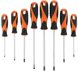 Kendo csavarhúzó készlet 8r. SL+PH+PZ mágneses CrV No. 85115 (85115) - szerszamplusz