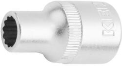 Kendo 1/2" dugókulcsfej 12 szögű 9mm CrV No. 16762 (16762)