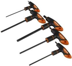 Kendo T-nyelű imbuszkulcs készlet 5r. SW3, 0-SW8, 0 CrV No. 20779 (20779) - szerszamplusz