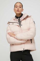 Superdry rövid kabát női, rózsaszín, téli - rózsaszín L - answear - 39 990 Ft