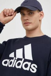 Adidas felső sötétkék, férfi, nyomott mintás - sötétkék S
