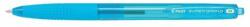 Pilot Pix cu bila Pilot Supergrip G diverse culori neon 1.0 mm cu click bleu (PBPGG-8R-MLB)