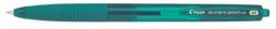 Pilot Pix cu bila Pilot Supergrip G diverse culori neon 1.0 mm cu click verde inchis (PBPGG-8R-MPG)