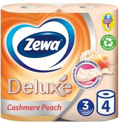 Zewa Toalettpapír ZEWA Deluxe 3 rétegű 4 tekercses Cashmere Peach - papiriroszerplaza