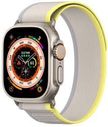 DUX DUCIS Sport Velcro szíj Apple Watch 38/40/41mm, yellow/beige - mobilego