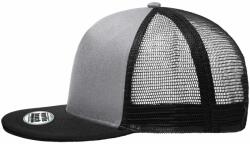 Myrtle Beach (Daiber) Sapka egyenes szemellenzővel MB6636 - Szürke / fekete (MB6636-1736567)