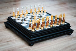 Alabaster orient sakk-készlet