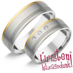 Hr61b Karikagyűrű Gyémánt Kövekkel (hr61b)