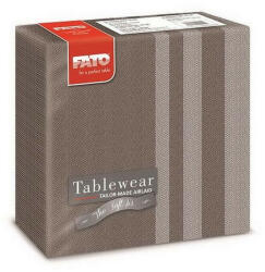 FATO Airlaid szalvéta 40x40cm Tweed Chocolate 50 lapos (AD88441100)
