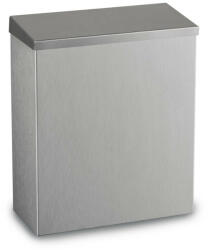 Dayco Metal Falra szerelhető rozsdamentes acél szemetes, fedéllel, 7 literes (DM0911C) - szerek