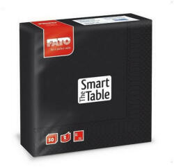 FATO Szalvéta 33x33cm fekete 2 rétegű 50 lap/csomag (AD82622500)
