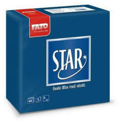 FATO Sztár szalvéta 2 rétegű 38x38cm sötétkék 40 szál/csomag (AD82990600)