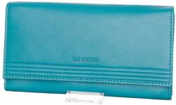 La Scala türkizkék női bőr pénztárca (TGN31 TURQUOISE)
