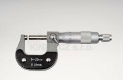  KINEX Kengyeles mikrométer 0 - 25 mm (KIN7002)