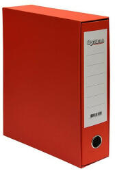 Optima Iratrendező tokos OPTIMA A/4 80 mm piros (24271) - papir-bolt