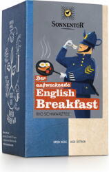 SONNENTOR "Felébresztő English Breakfast" bio tea - 18 duplakamrás filter
