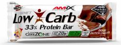 Amix Nutrition Low-Carb 33% Protein Bar dupla csokoládé 60 g