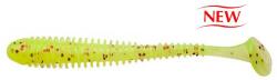 Keitech Swing Impact 4" / PAL#01 - Chartreuse Red Flake gumihal