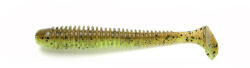 Keitech Swing Impact 4.5" / #401 - Green Pumpkin/Chartreuse gumihal
