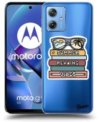 Picasee Husă transparentă din silicon pentru Motorola Moto G54 5G - Summer reading vibes