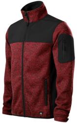 MALFINI Jacheta barbati Casual, knit marlboro red (550C4)