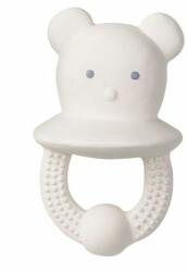 Saro Baby Jucarie dentitie cauciuc natural sweet teddy alb (1728-W)