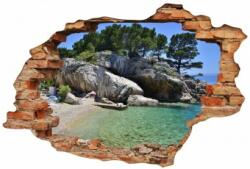 iPrint Sticker "Wall Crack" Beach 3 - 120 x 80 cm (AVX-CRACK-490)